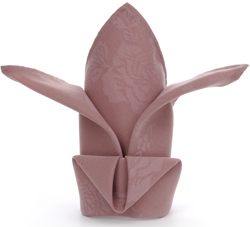 Rose Pattern napkins by Milliken