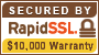 RapidSSL Secure Logo