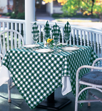 Milliken Check Pattern Round Tablecloths, Commercial, Restaurant | FDL