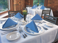 Signature Plus restaurant table linens by Milliken