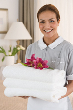 Premium Hotel Towel Set with Ribbed Design - ADINH Wholesale