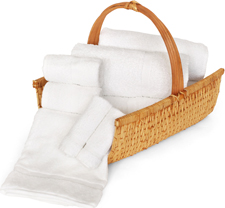 CLASSIC wholesale hotel towels (cotton, 1/2 star)