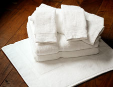 OXFORD DOBBY wholesale hotel towels (blend, 4 stars)